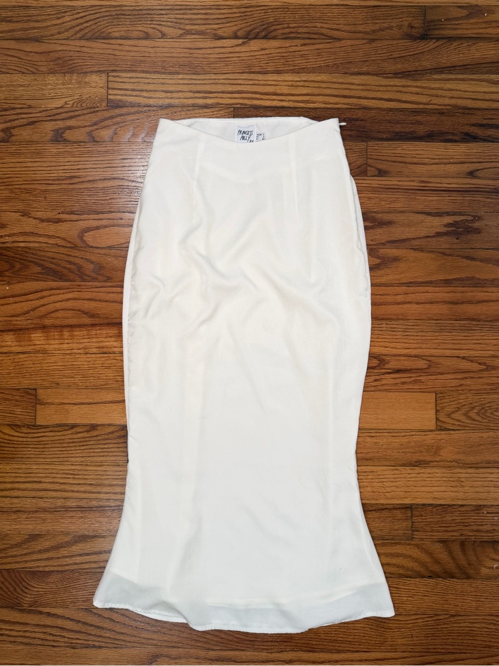 Princess Polly White Midi Pencil Skirt
